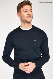 armani navy jumper