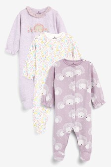Sleepsuitsbabygrows Newborngirls Newbornunisex Sleepsuits Next Usa