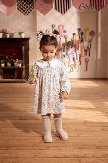 Floral Cath Kidston Collared 100% Cotton Dress (3mths-7yrs)