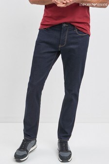 mens grey armani jeans