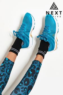 Teal Blue Next Active Sports V300W Running Trainers