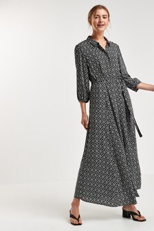 next black white dress