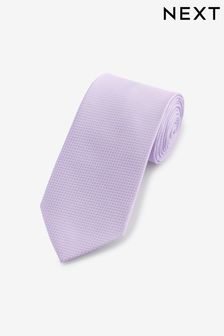 Lilac Purple Textured Tie