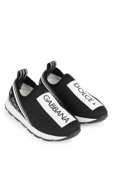 حذاء رياضي سهل اللبس للأطفال من Dolce & Gabbana