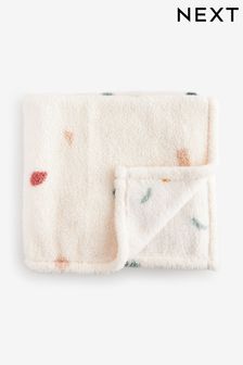 Natural Shapes Fleece Baby Blanket