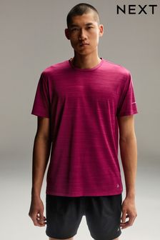 Dark Pink Active Mesh Training T-Shirt