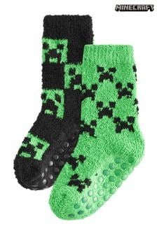 Minecraft Cosy Socks 2 Pack