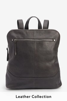 leather rucksack womens uk
