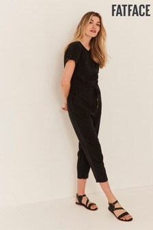 Fatface black jumpsuit