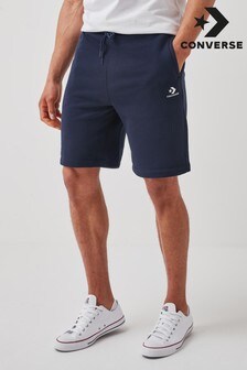 converse navy shorts