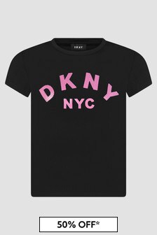 تيشرت أسود من DKNY