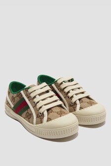 GUCCI Kids Nude Trainers