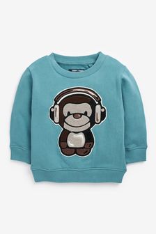 Xumplo 1-8 Jahre Kleinkind Jungen Sweatshirts Kinder Pullover Crew Neck Tops Tees Langarm Space Sweatshirt Sport Bagger Kleidung 