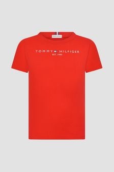 Tommy Hilfiger Boys Red T-Shirt