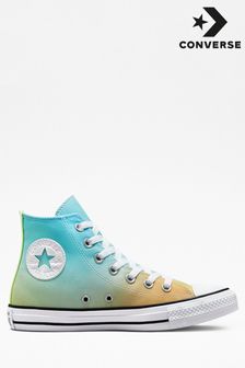 Blue Converse Blue Ombrê All Star Trainers