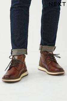 Next mens boots cheap tan