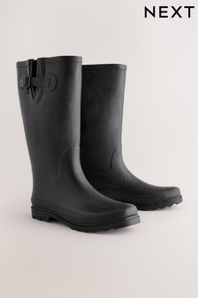 Black Rubber Wellies