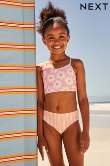 Pink Floral Bikini (3-16yrs)