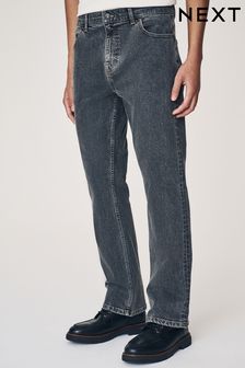 Grey Vintage Classic Stretch Jeans