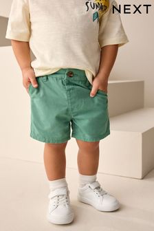 Green Chinos Shorts (3mths-7yrs)