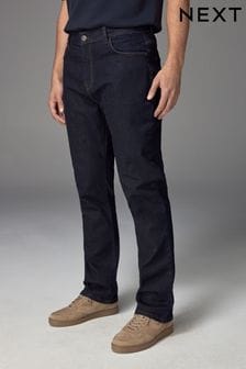 Blue Indigo Rinse Classic Stretch Jeans