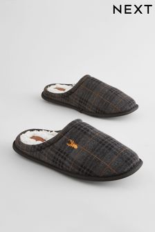 Next slippers mens sale online