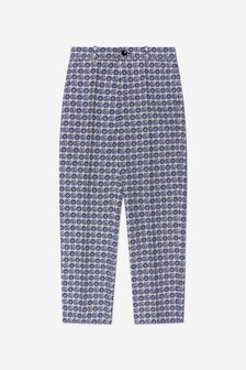 GUCCI Kids Boys Double G Dots Trousers