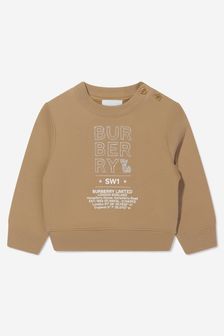 Burberry Kids Baby Boys Joel Logo Print Sweatshirt