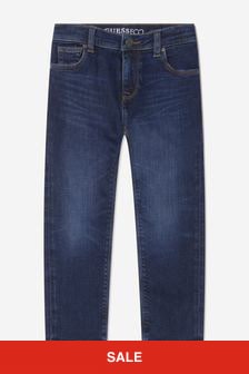 Guess Boys Skinny Fit Jeans in Blue