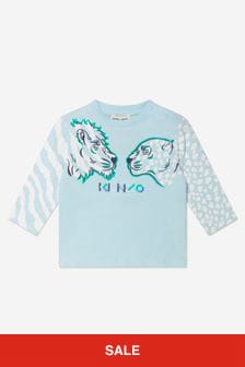 Kenzo Kids Baby Boys Organic Cotton Long Sleeve T-Shirt