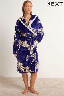 Purple Tiger Dressing Gown
