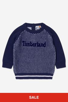 Timberland Baby Boys Knitted Logo Jumper