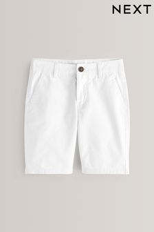 White Chino Shorts (3-16yrs)