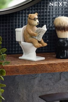 Natural Bertie Bear Natural Bertie Bear Hamish Bathroom Ornament
