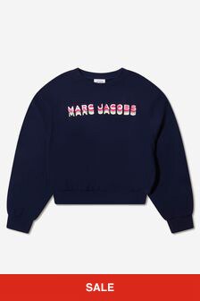 Marc Jacobs Girls Cropped Sweatshirt