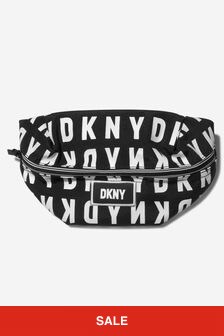 حقيبة حزام طبعة بشعار للأولاد من DKNY