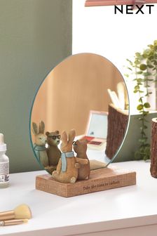 Natural Natural Bertie and Rosie Vanity Mirror