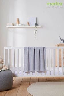 Grey Martex Baby Grey Cellular Blanket