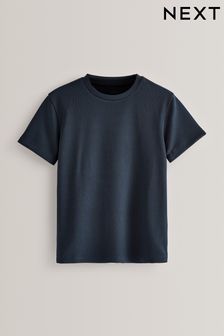 Navy Blue Sports T-Shirt (3-16yrs)