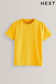 Yellow Sports T-Shirt (3-16yrs)