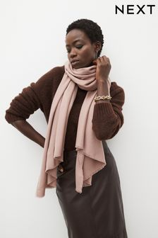 Pink Midweight Scarf