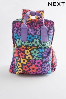 Multi Bright Double Handle Backpack