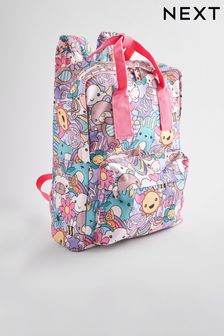 Pink Double Handle Backpack