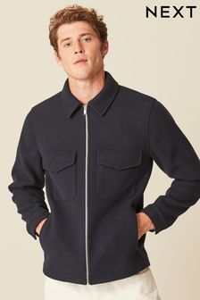 Navy Blue Trucker Jacket