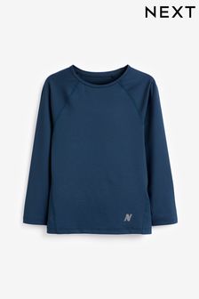 Navy Blue Long Sleeve Base Layer (3-16yrs)