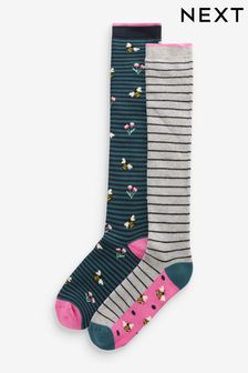 Bees Welly Socks 2 Pack