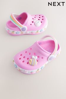 Pink Character Clogs