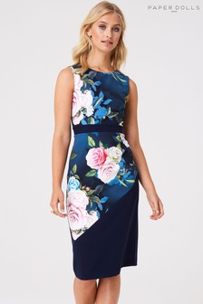 Women S Dresses Paper Dolls Floral Wedding Guest Weddingguest