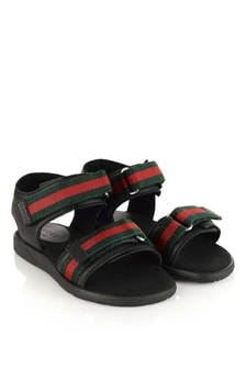 GUCCI Kids Leather Sandals