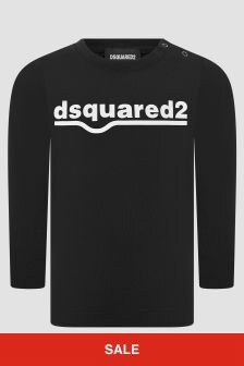 Dsquared2 Kids Boys Black T-Shirt